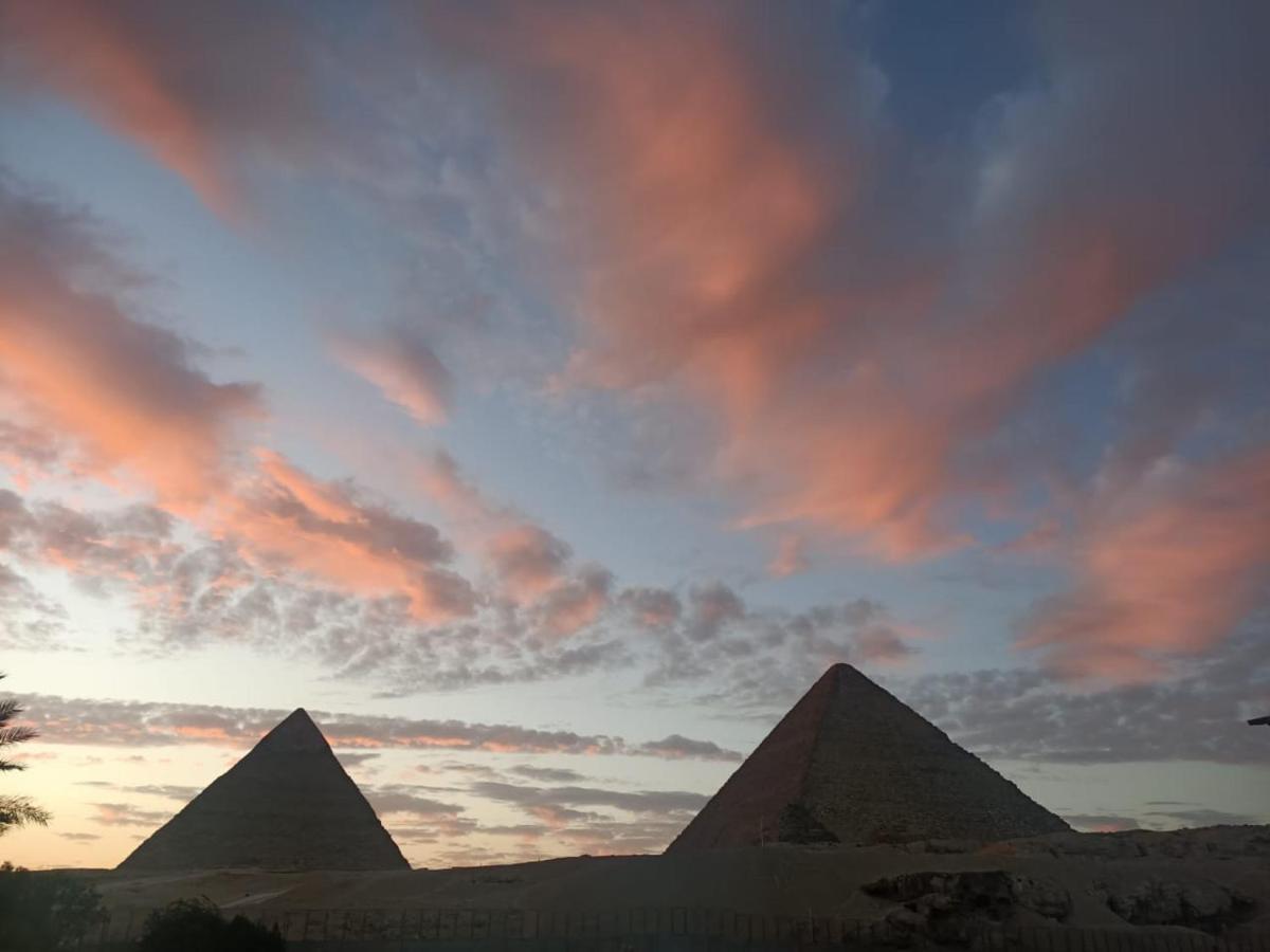 Отель Blue Scarab Pyramids View Каир Экстерьер фото
