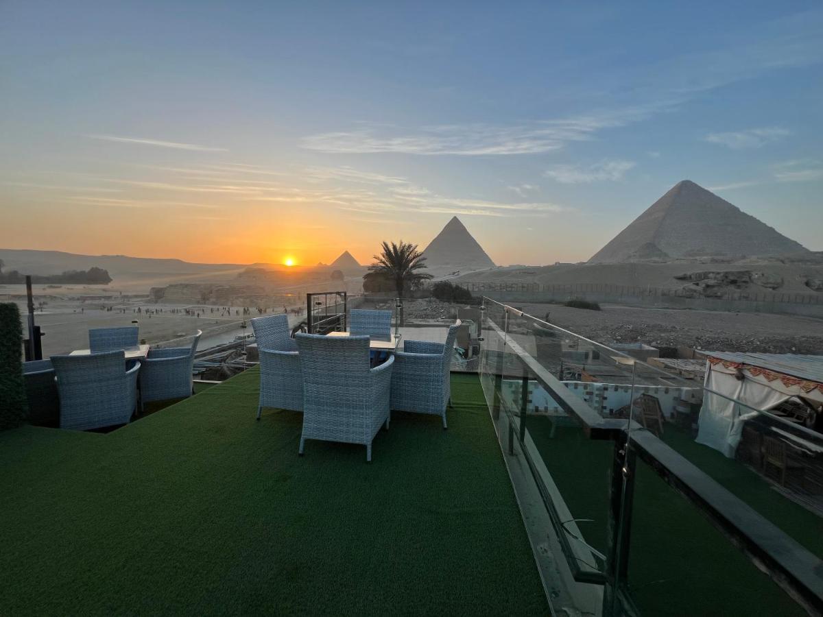 Отель Blue Scarab Pyramids View Каир Экстерьер фото