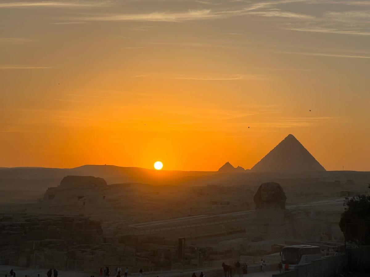 Отель Blue Scarab Pyramids View Каир Экстерьер фото
